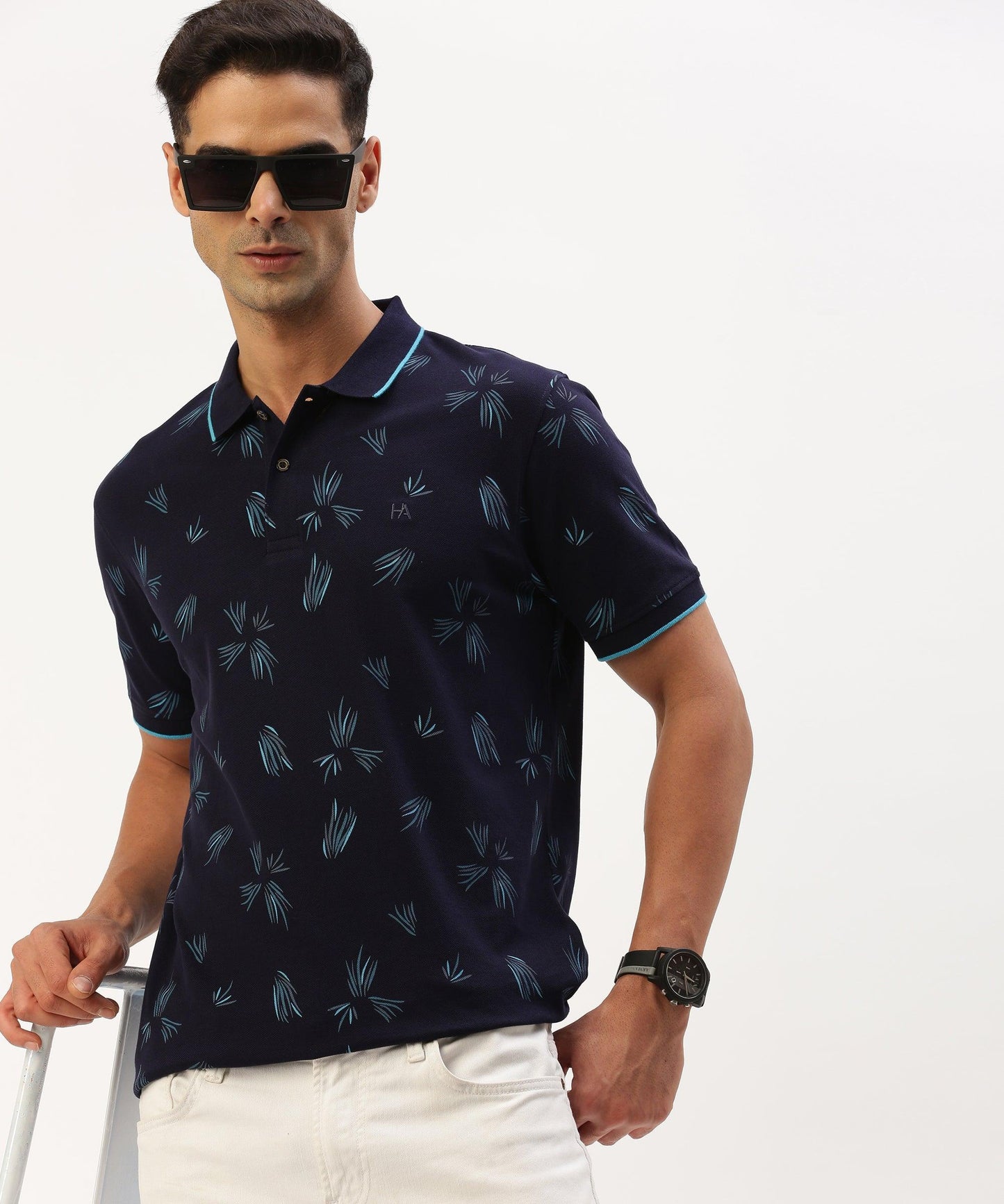 Men's printed Polo - HEREAFTER