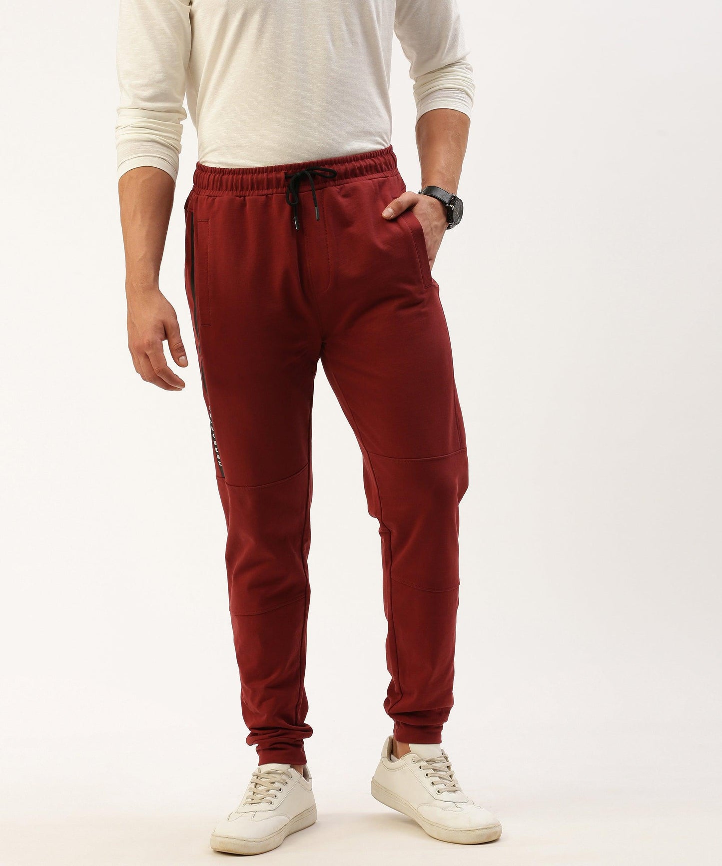 Men's solid jogger pant - HEREAFTER