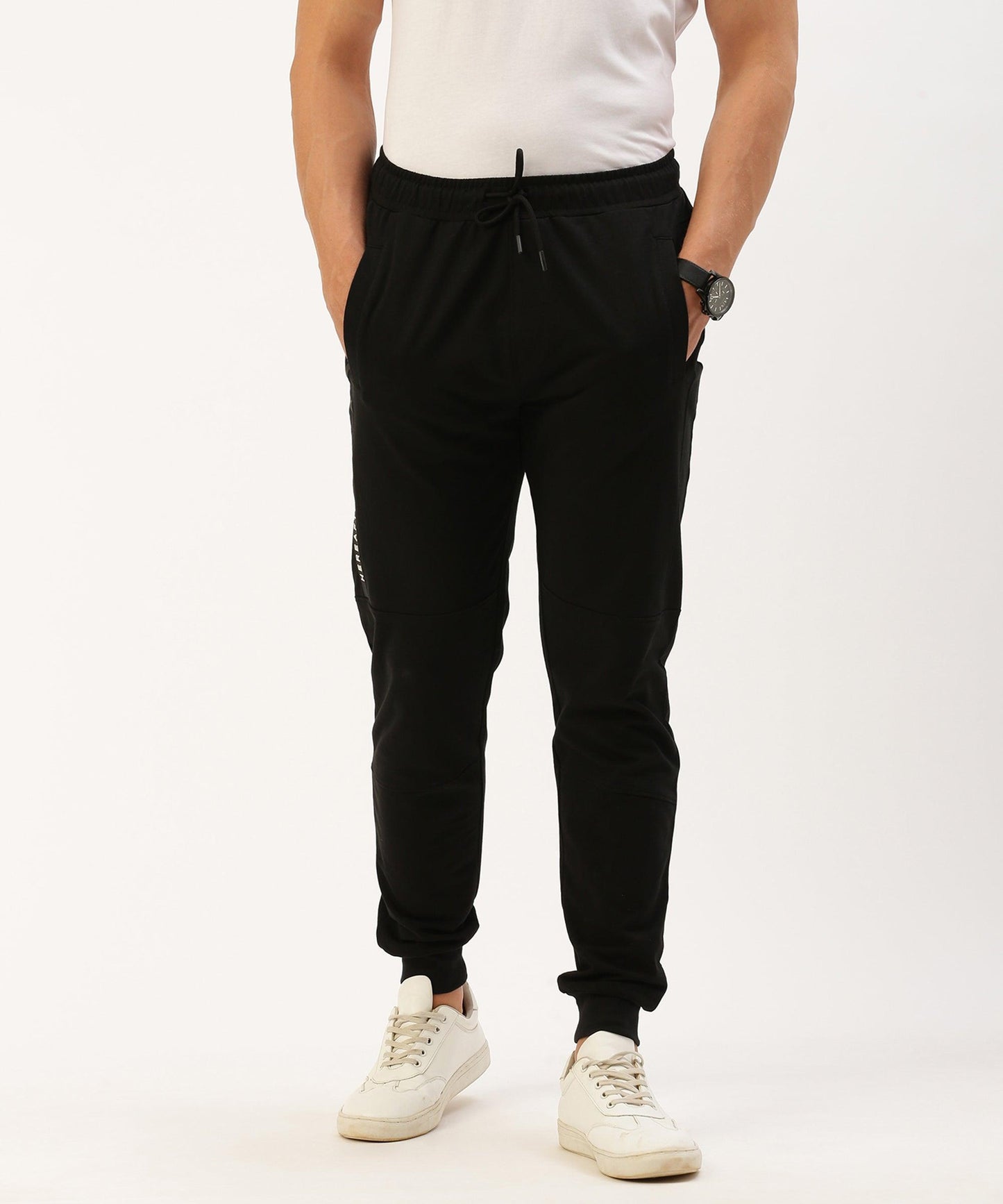 Men's solid jogger pant - HEREAFTER