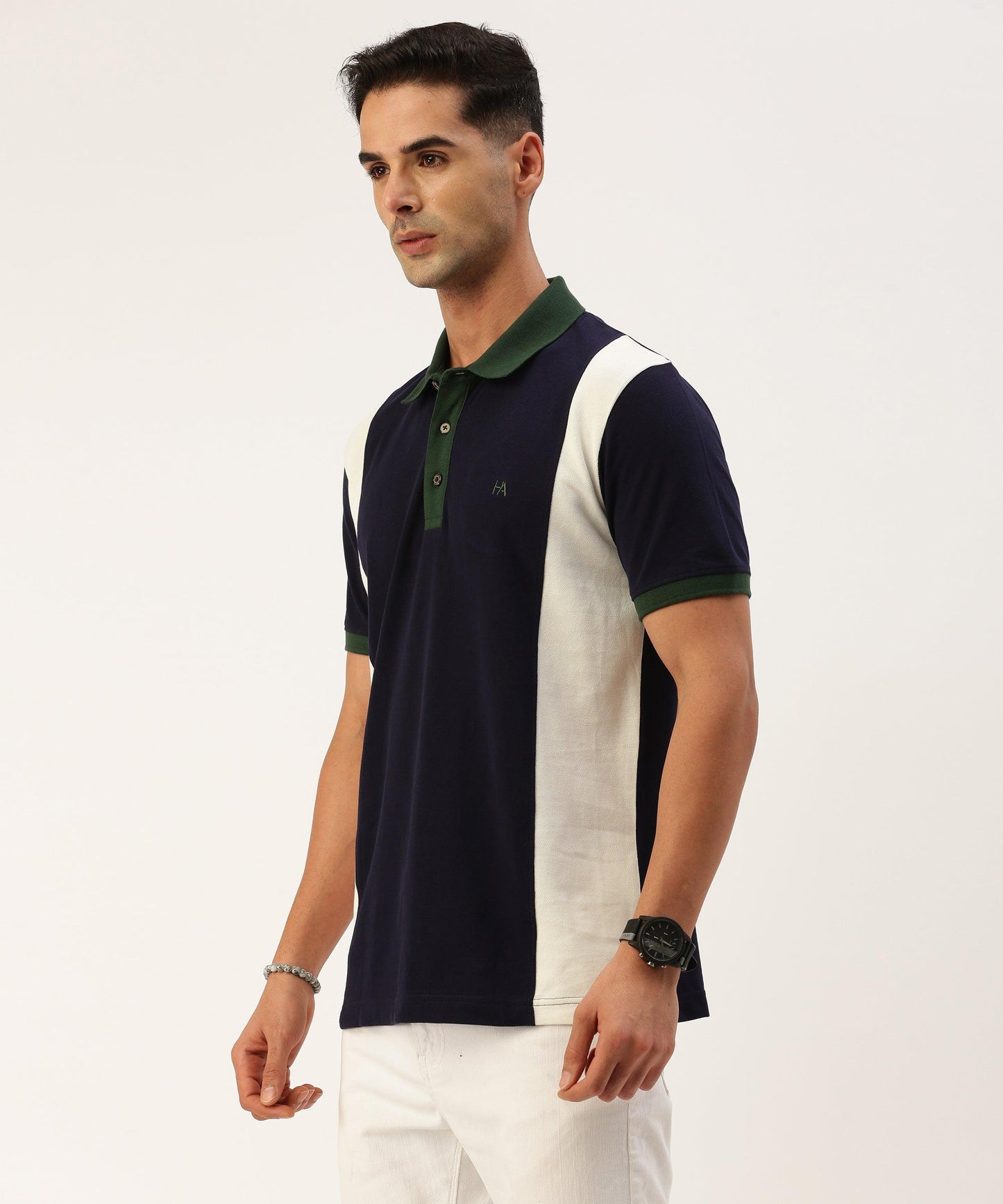 Men's Color block Polo - HEREAFTER