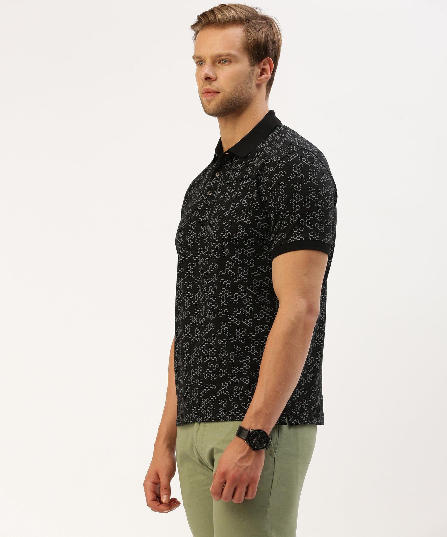Men's printed Polo - HEREAFTER