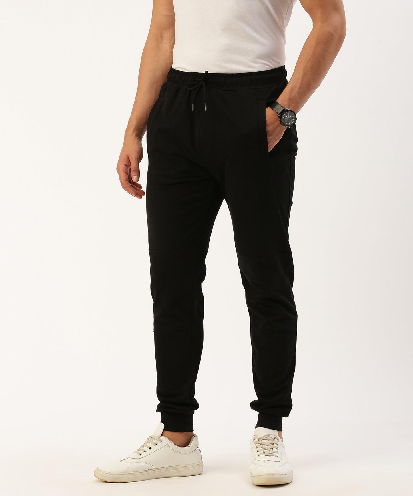 Men's solid jogger pant - HEREAFTER