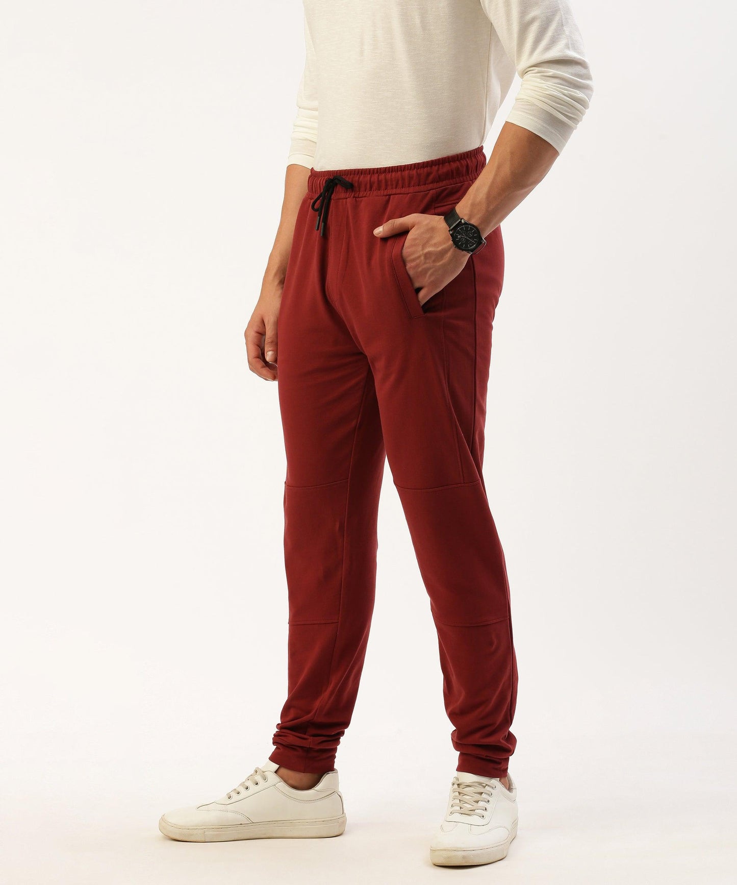 Men's solid jogger pant - HEREAFTER