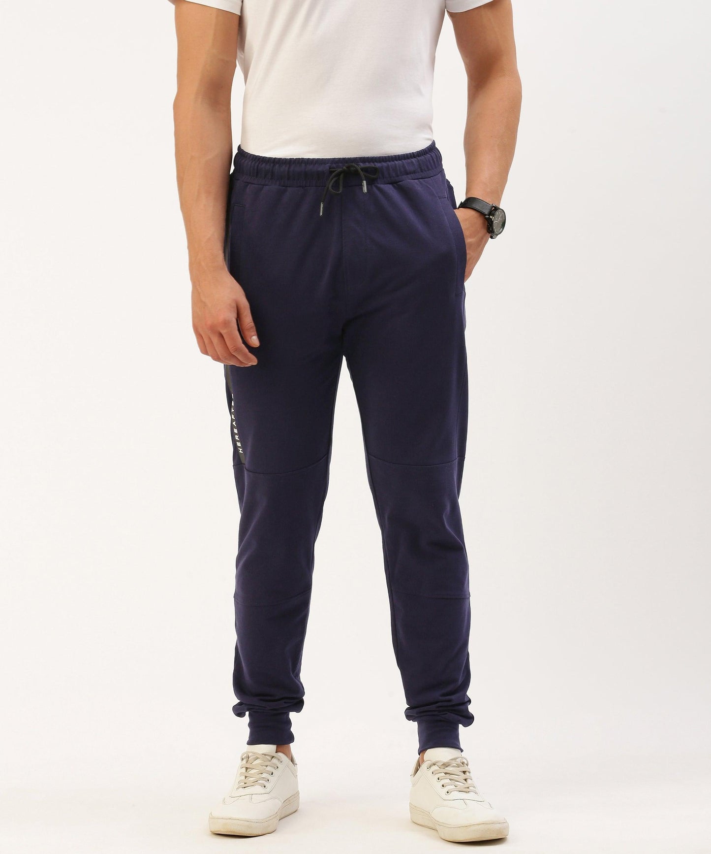 Men's solid jogger pant - HEREAFTER