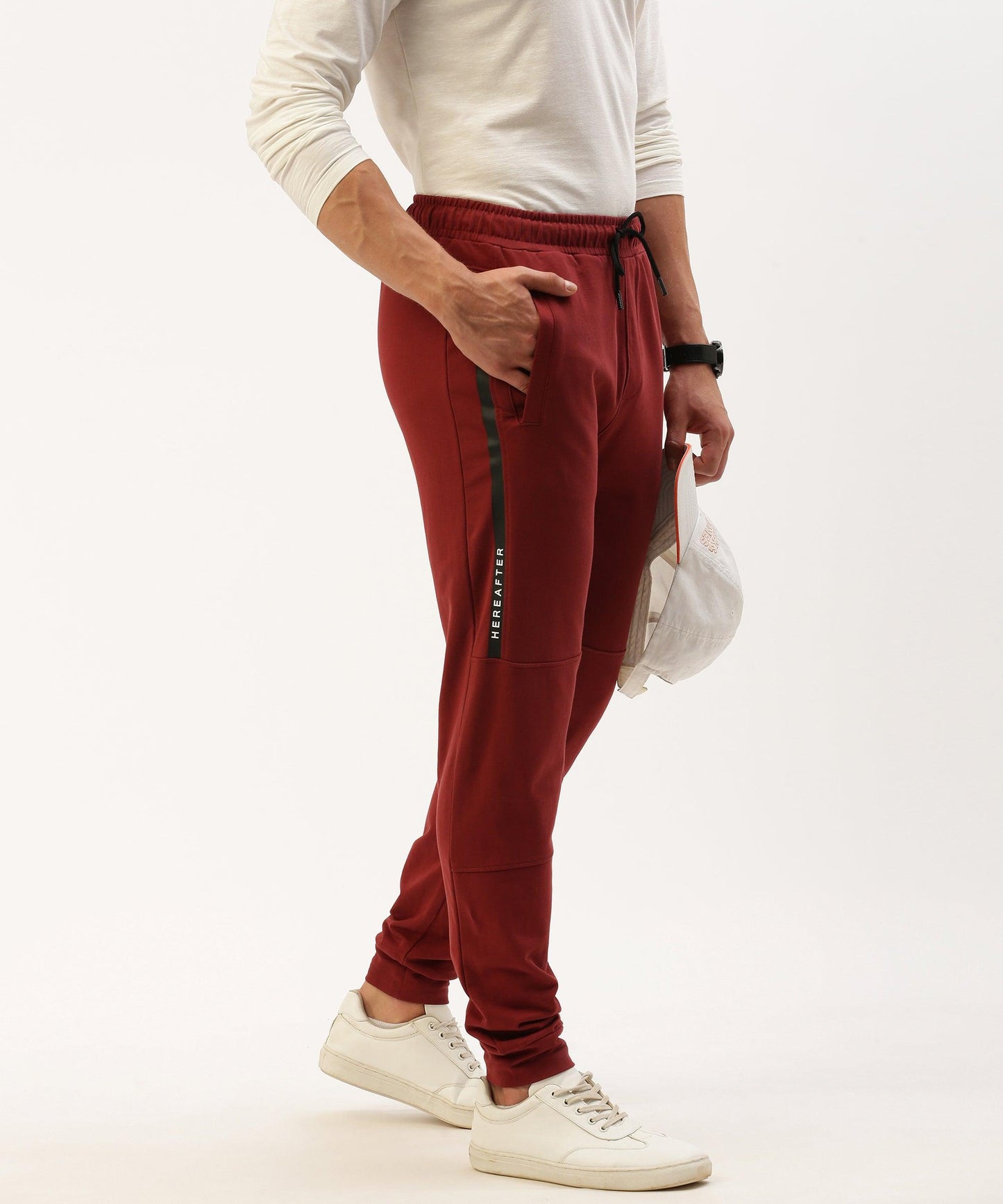 Men's solid jogger pant - HEREAFTER