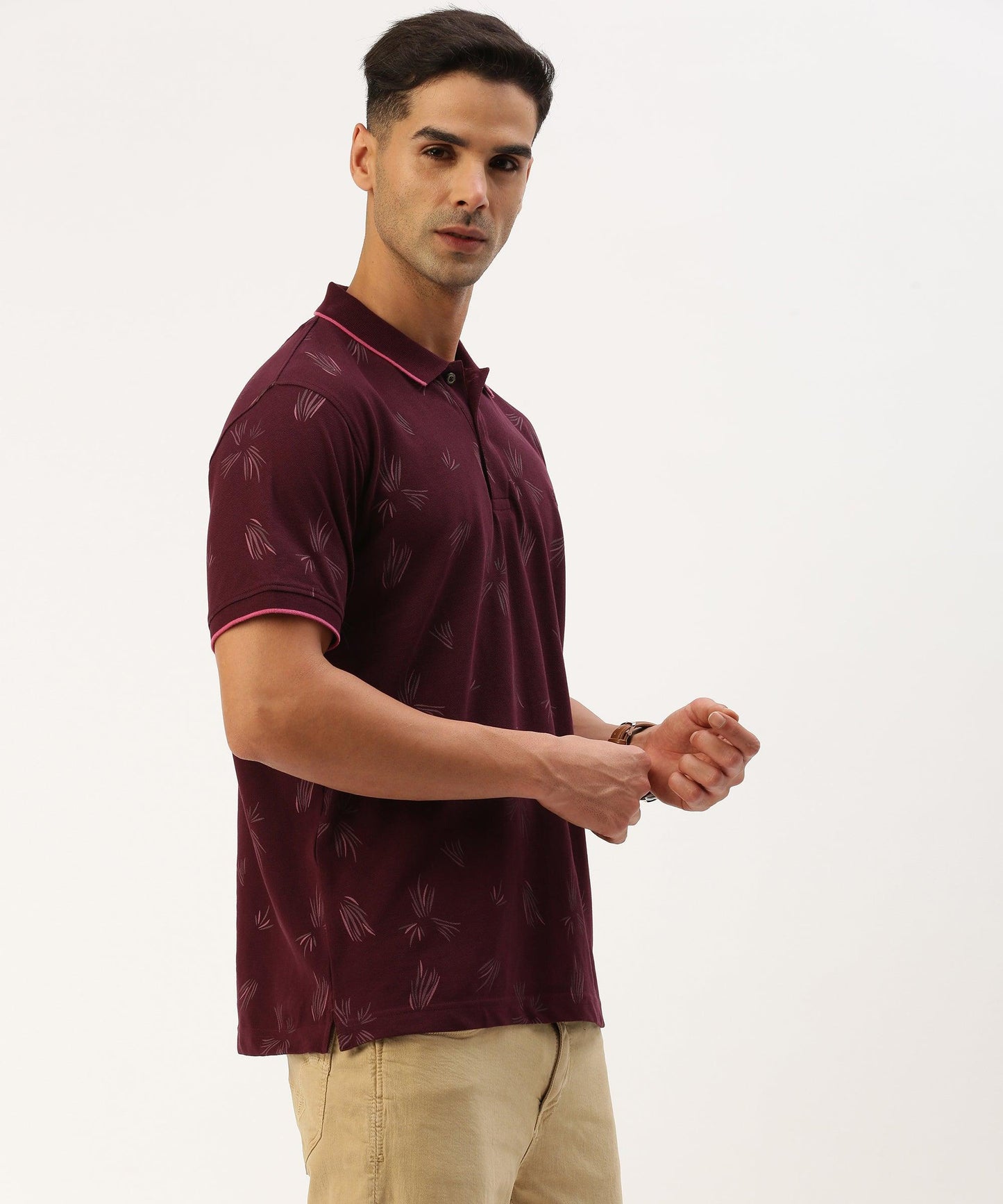 Men's printed Polo - HEREAFTER