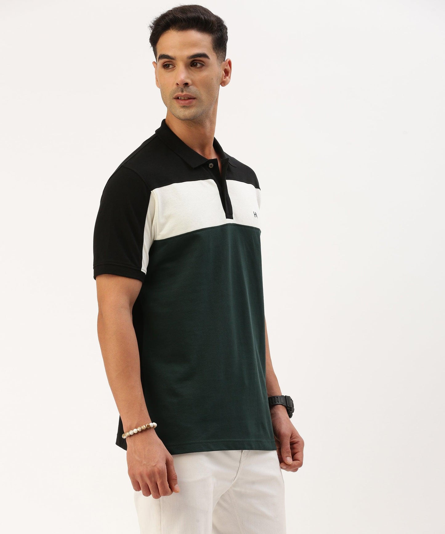 Men's Color block Polo - HEREAFTER