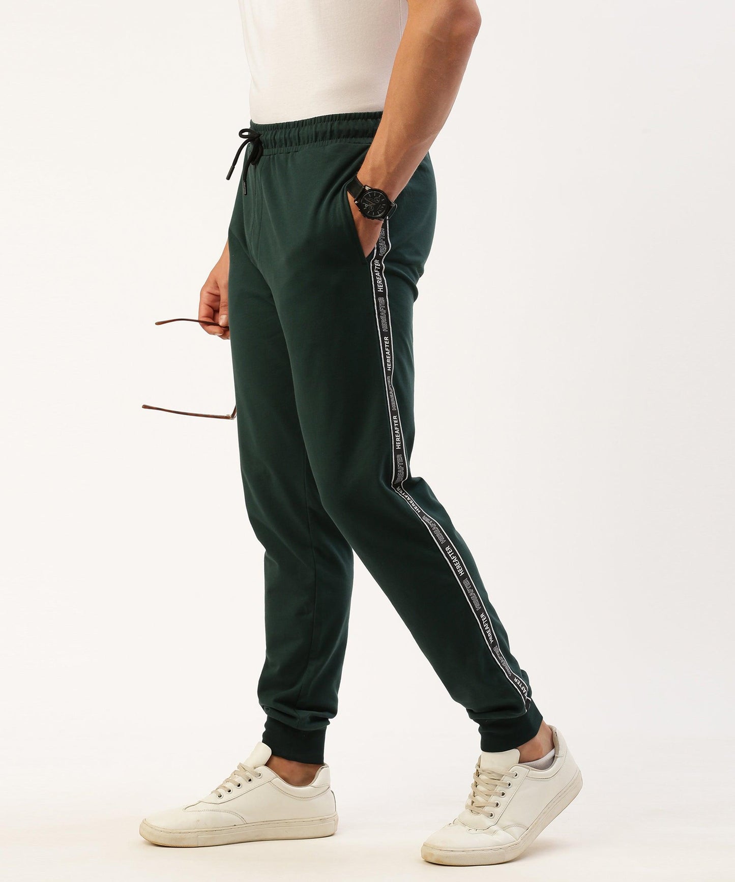 Men's solid jogger pant - HEREAFTER