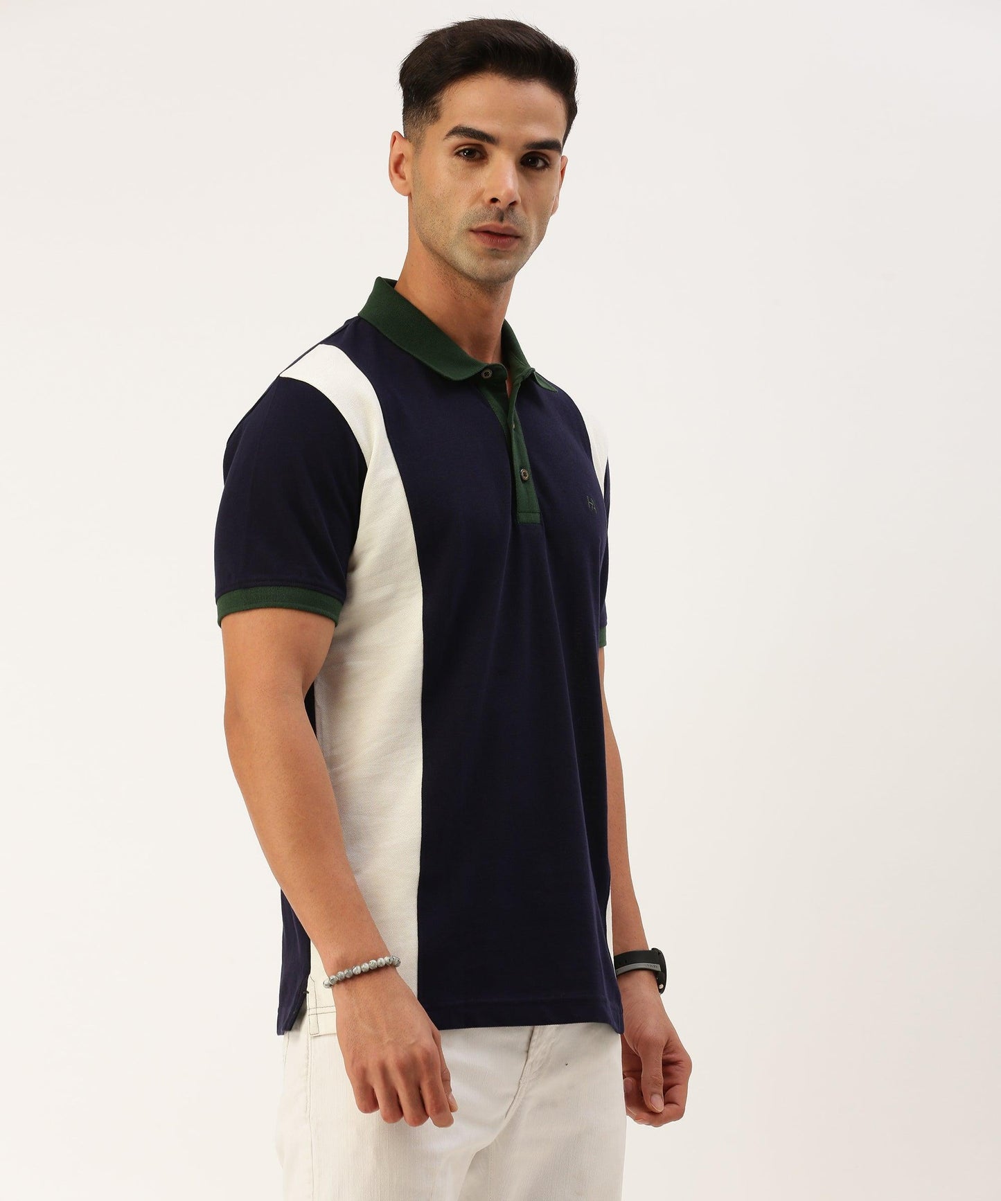 Men's Color block Polo - HEREAFTER