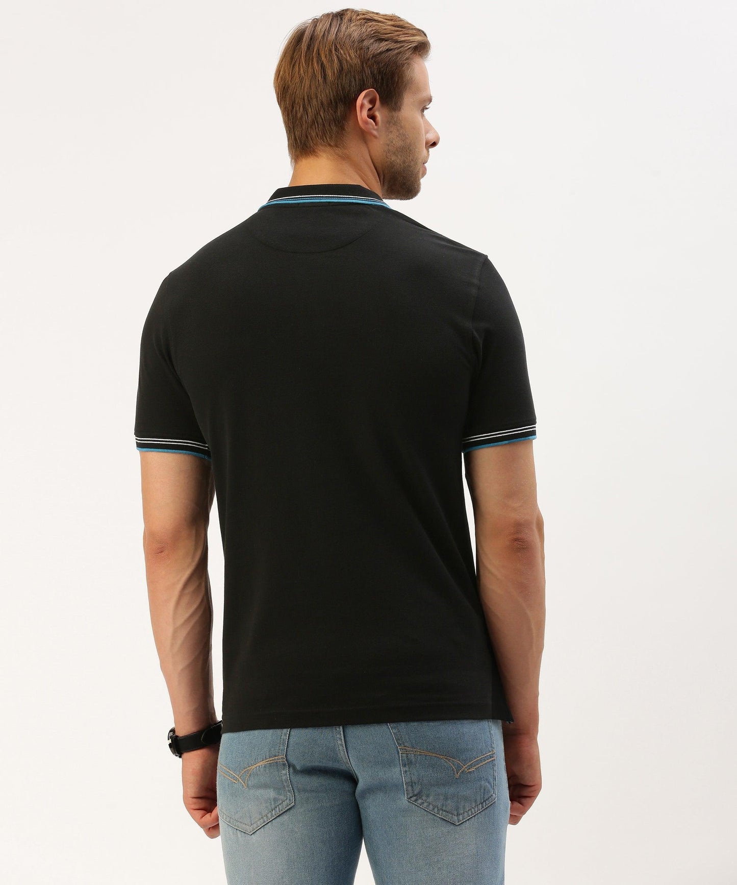 Men's Solid Polo - HEREAFTER