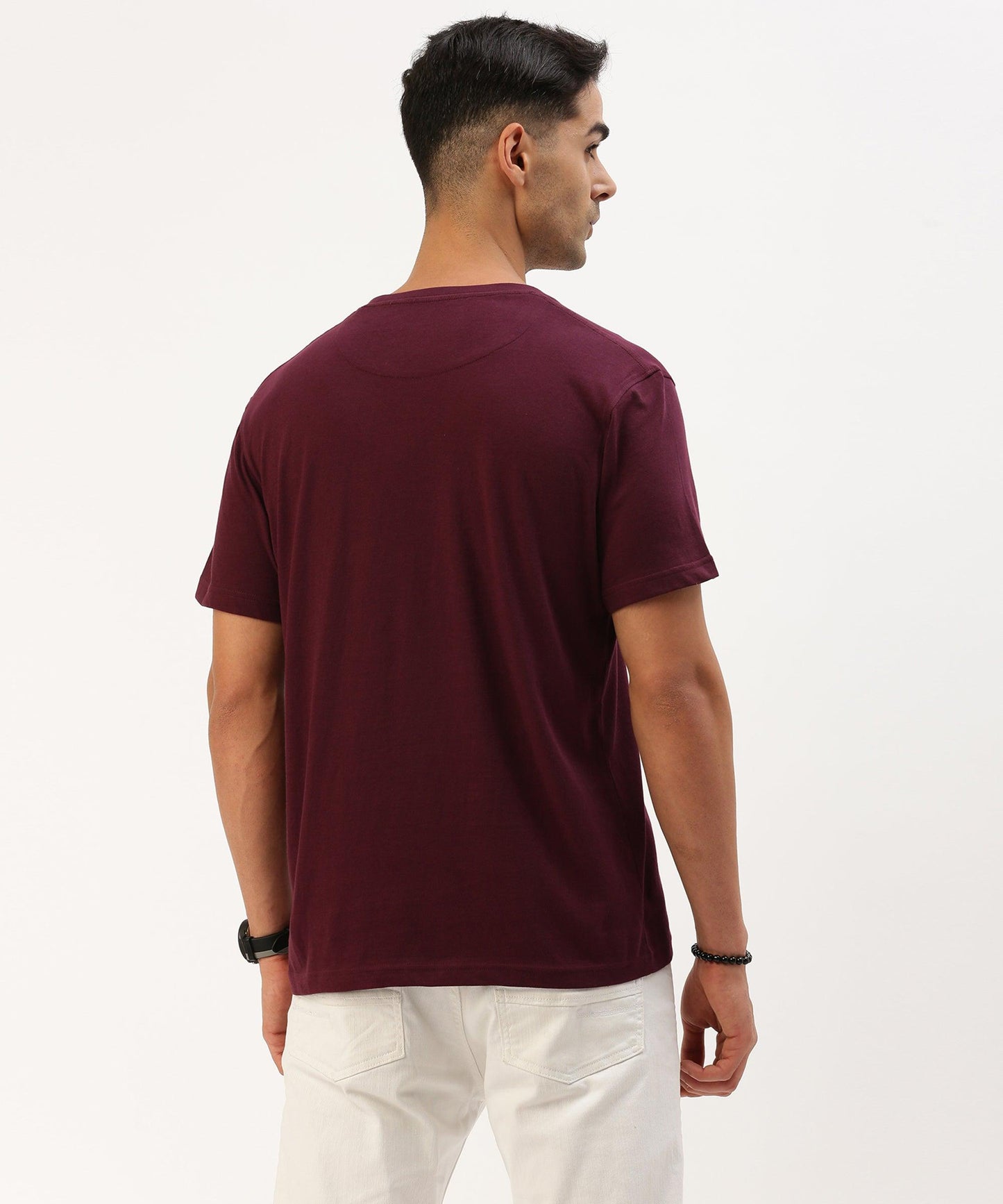 Men's branded crew neck t-shirt - HEREAFTER