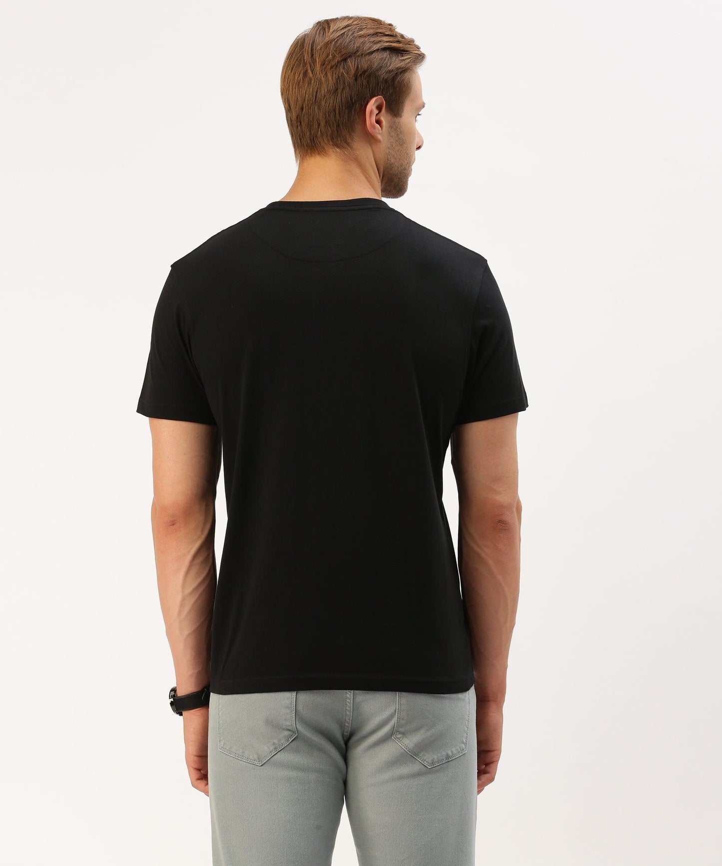 Men's graphic crew neck t-shirt - HEREAFTER