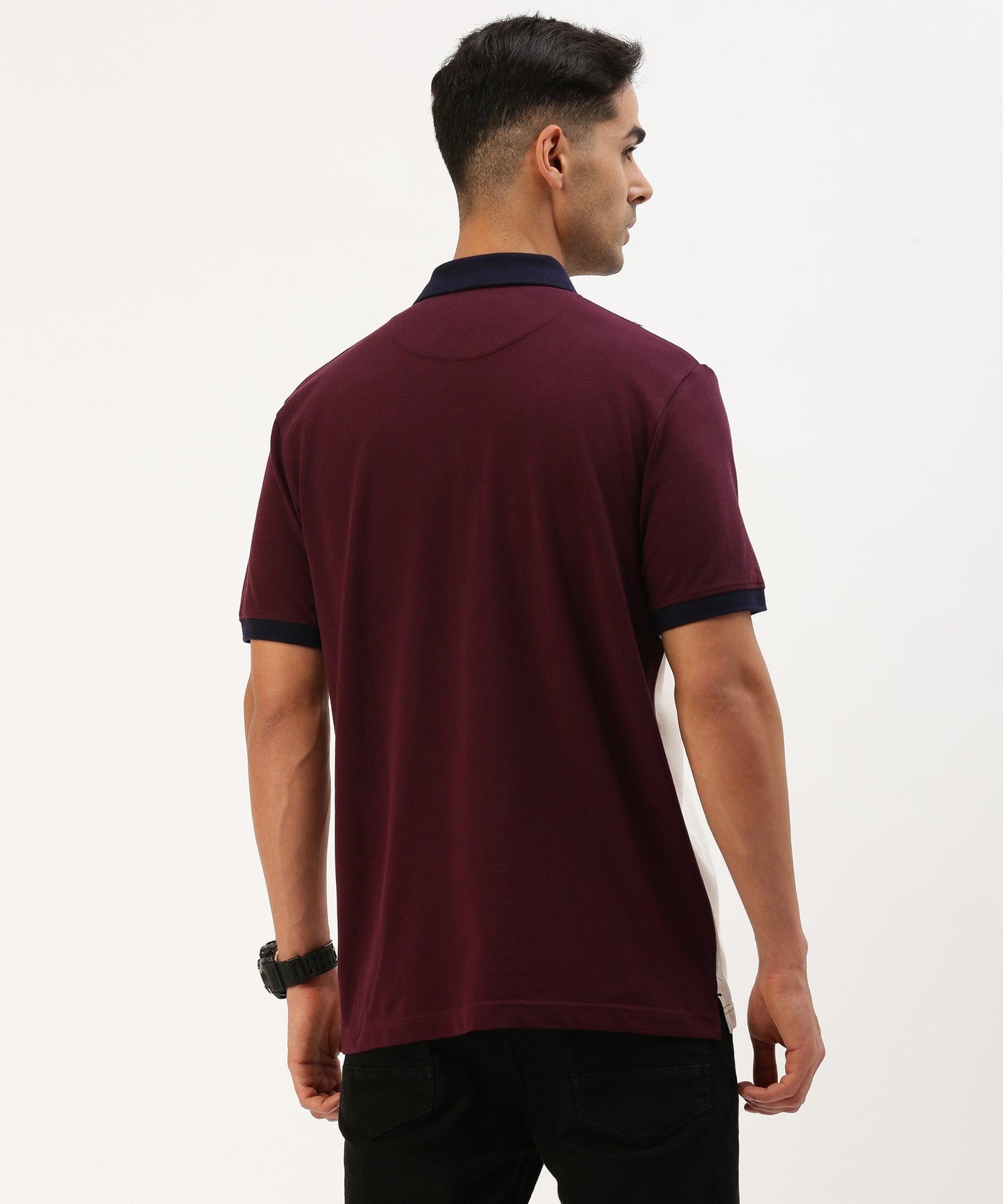Men's Color block Polo - HEREAFTER