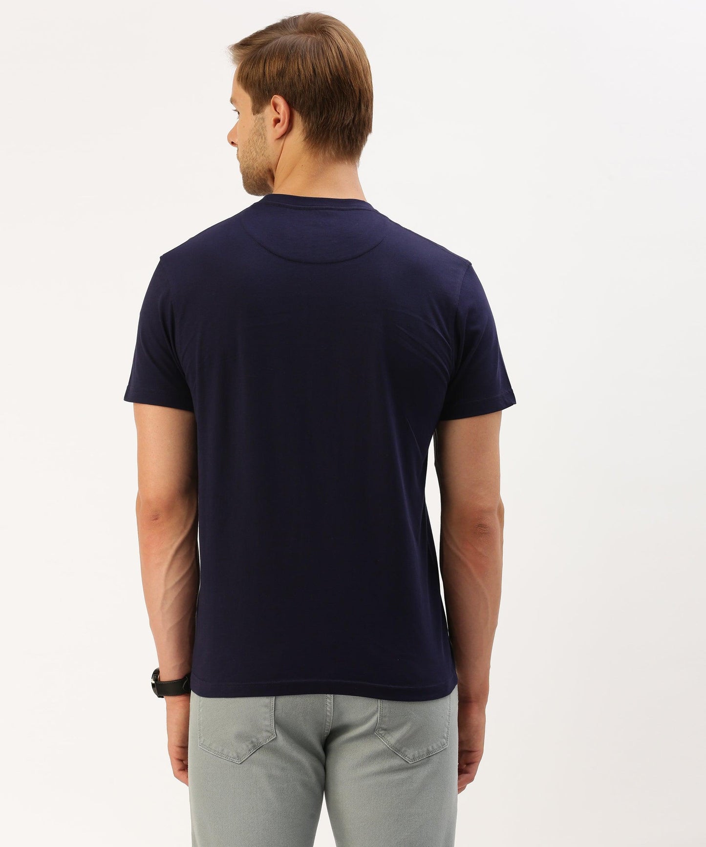 Men's graphic crew neck t-shirt - HEREAFTER