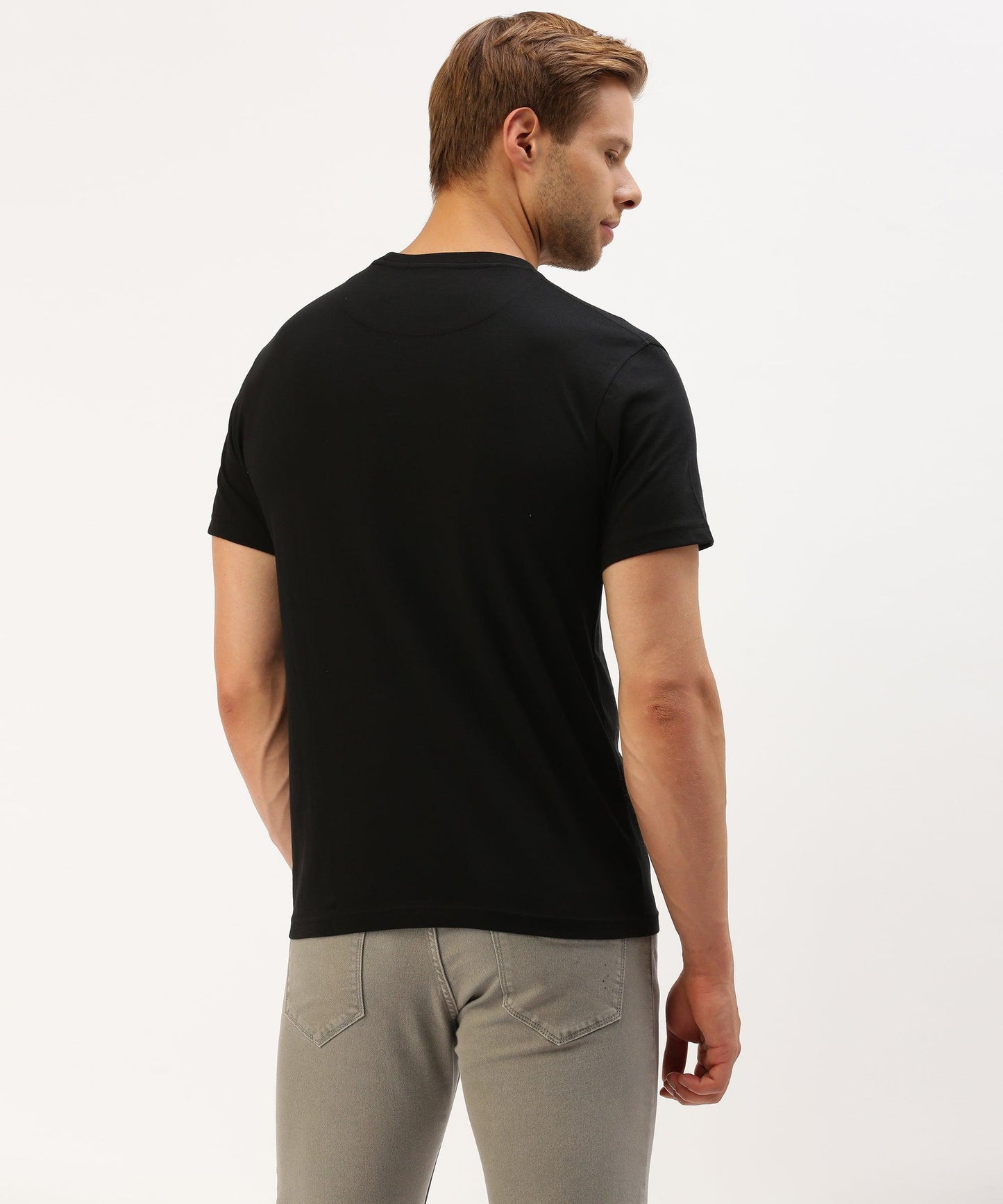 Men's graphic crew neck t-shirt - HEREAFTER