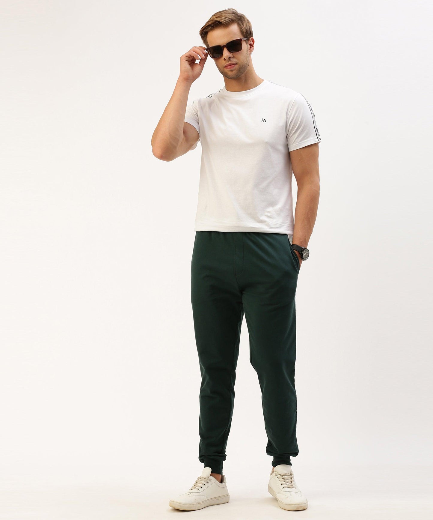 Men's solid jogger pant - HEREAFTER